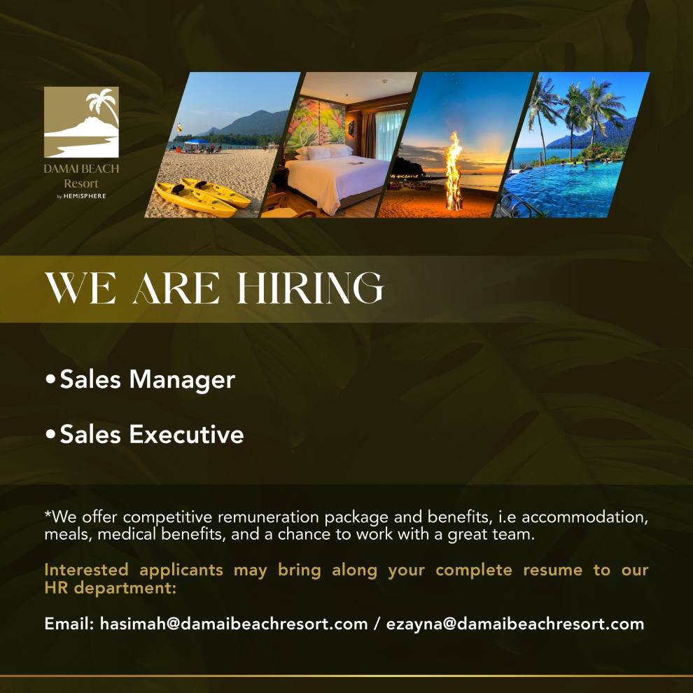 Damai Beach Resort Careers